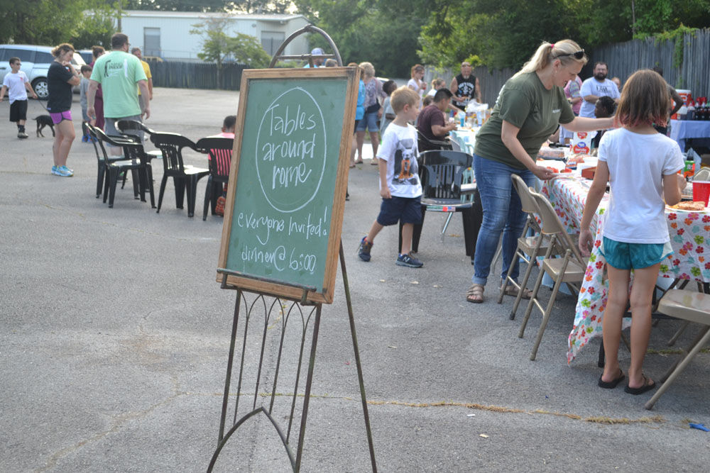 Tables Around Rome: Living Proof Recovery Center on Sycamore Street